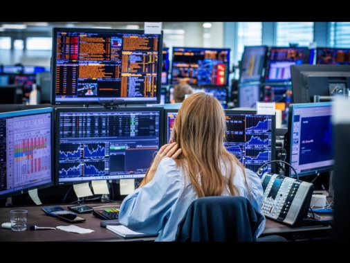 Borsa: l'Europa chiude in calo, Parigi -0,6%, Francoforte -0,49%