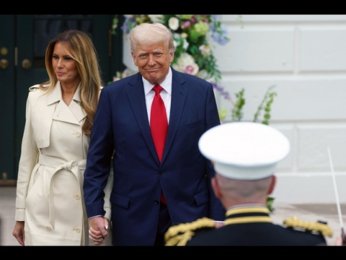 Trump, 'io e Melania andremo al funerale del Papa'