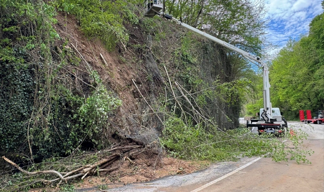 Riaperta la Statale della Valganna