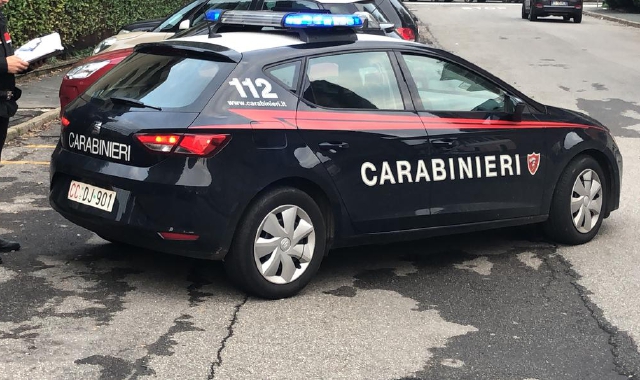 Sono stati allertati i carabinieri della Stazione di Azzate  (foto Archivio)