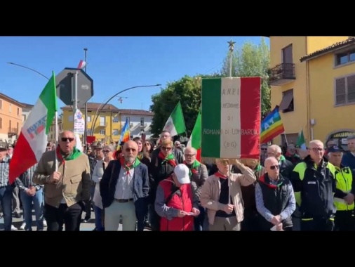A Romano Lombardia si canta Bella ciao, nonostante divieto
