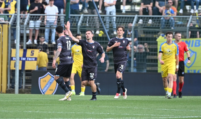 Rocco accorcia le distanze al 28’ del primo tempo (foto Italiamedia)