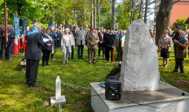 Castellanza, monumento ai Caduti. Pensando a Mirella Cerini