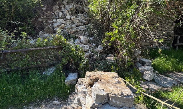 Frana al Villaggio Cagnola della Rasa