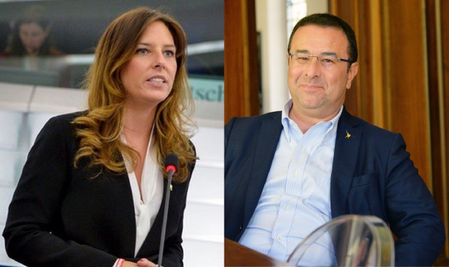 Isabella Tovaglieri e Stefano Candiani