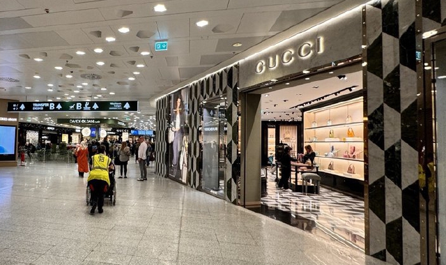 La boutique Gucci all’aeroporto di Malpensa