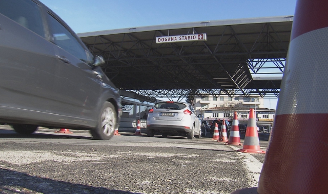 La parte svizzera della dogana di Stabio