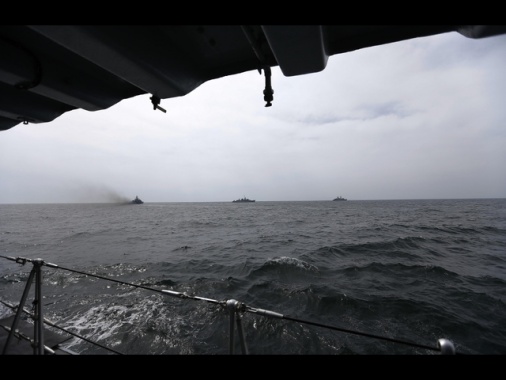 Kiev, 'drone marittimo ha abbattuto caccia russo sul Mar Nero'