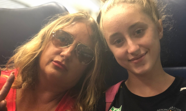 Giulia insieme alla mamma: entrambe furono uccise da Alessandro Maja