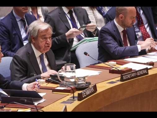 Guterres, 'allarmato dal piano di Israele di conquistare Gaza'