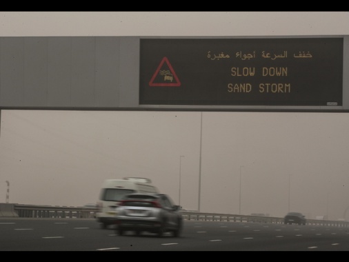 Tempeste di sabbia travolgono diversi Paesi arabi