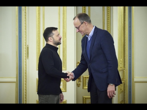 Zelensky, con Merz speriamo in maggiore leadership tedesca