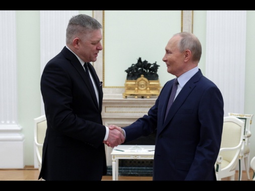 Putin giovedì incontra Fico, discuteranno anche di Ucraina