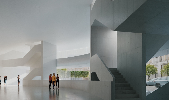 L’immagine di come sarà il nuovo Politeama