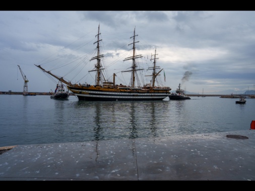 L'Amerigo Vespucci torna a Napoli dal 13 al 16 maggio