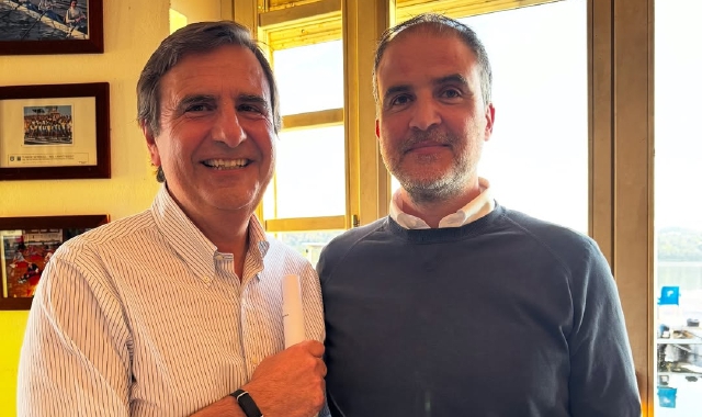 Paolo Consonni con Mauro Morello