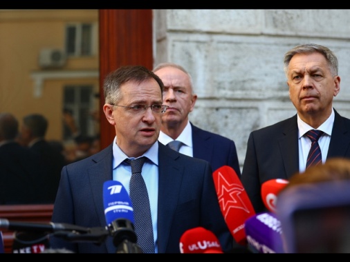 Medinsky vede delegati Usa prima dell'incontro con ucraini