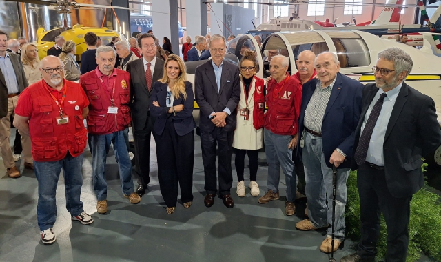 La cerimonia a Volandia