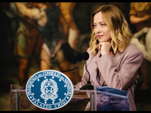 Meloni accoglie Vance e von der Leyen a Palazzo Chigi