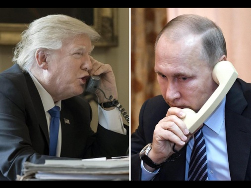 La telefonata fra Trump e Putin è in corso