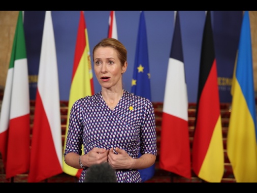 Kallas, 'vogliamo vedere azioni forti dagli Usa su Mosca'