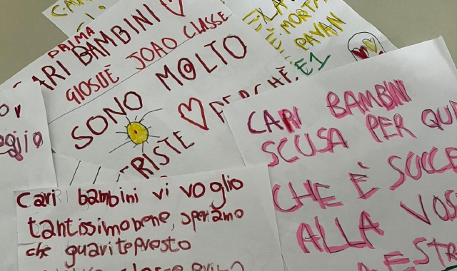 «Vi siamo vicini col cuore»