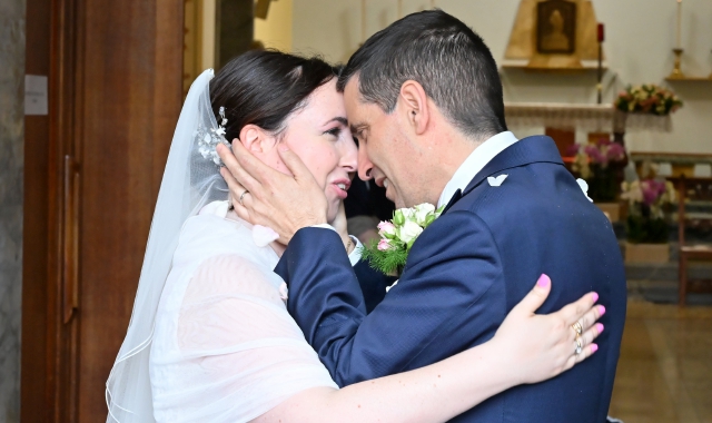 Il matrimonio di Laura e Sergio alla Fondazione Molina di Varese (foto Puricelli, Blitz)