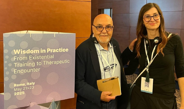 Paolo Soru e Federica Grilanda al convegno mondiale di Roma