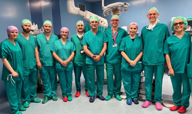 Medici albanesi in sala operatoria al Del Ponte