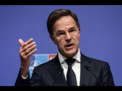 Rutte, 'Europa garantirà il 70% delle forze entro il 2032'