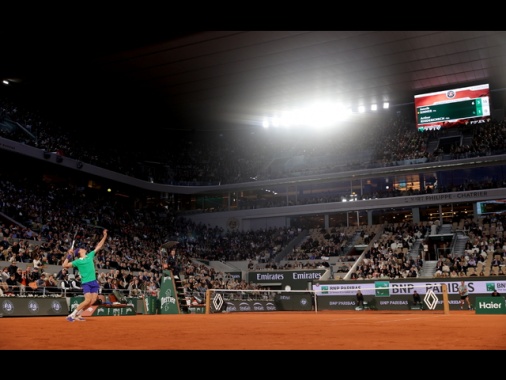 Roland Garros: Sinner, un onore vedere Donnarumma in tribuna
