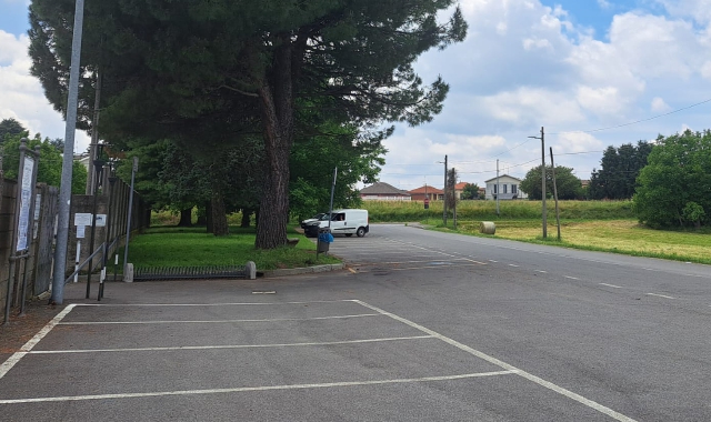 La zona dove è avvenuta l’aggressione 