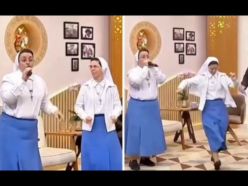 Suora brasiliana spopola sul web con un'esibizione di beatbox