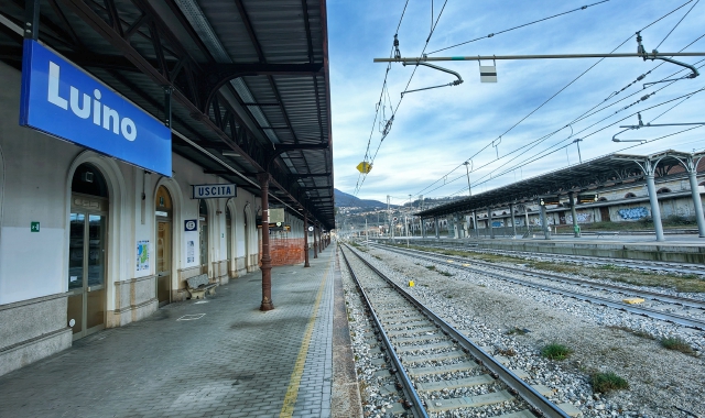 La stazione di Luino