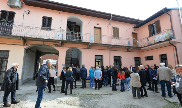 L’edificio confiscato in via Quintino Sella a Busto Arsizio