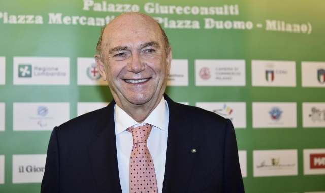 L’ex presidente dell’Inter, Ernesto Pellegrini