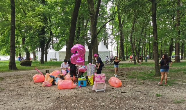 Al parco Zanzi pic nic con festa di compleanno