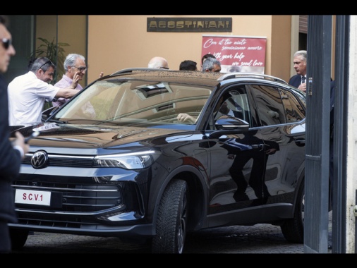 Il Papa a pranzo dagli Agostiniani, compleanno del priore