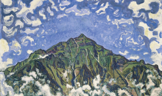 Nella foto «Il Niesen visto da Heustrich» di Ferdinand Hodler (Kunstmuseum Basel, Inv. 1385 acquisto tramite i fondi del Birmann-Fonds 1922)