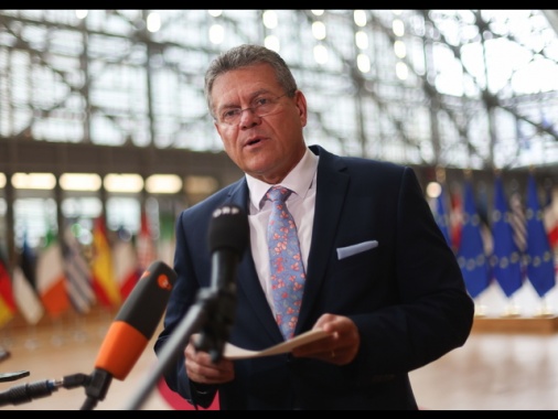 Ue, incontro Sefcovic-Greer sui dazi mercoledì a Parigi