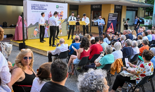Il concerto dell’Accademia Teatro alla Scala nel quartiere di Sangallo a Varese