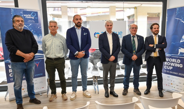 La presentazione alla sede di Acinque a Varese (foto Stefano Benvegnù/BLITZ)