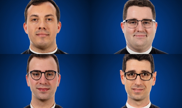 Da sinistra in alto, in senso orario: Massimiliano Rossignoli, Marco Eliseo, Riccardo Borsani e Luca Crespi