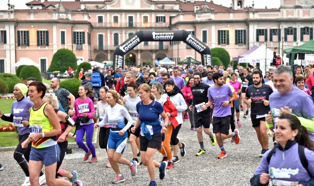 La partenza dell’edizione dello scorso anno  (foto Blitz)