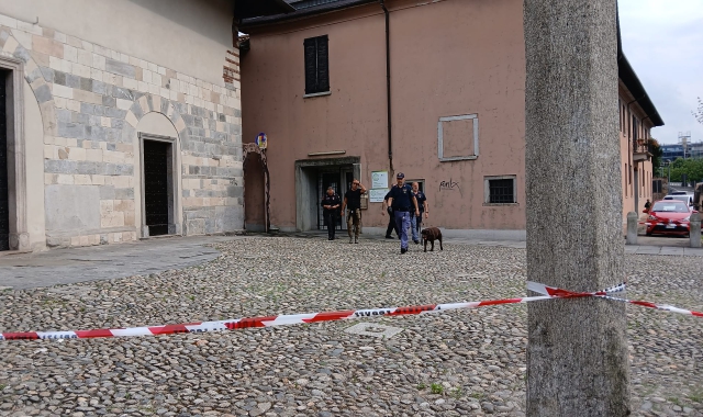 «C’è una bomba»: falso allarme a Sesto Calende