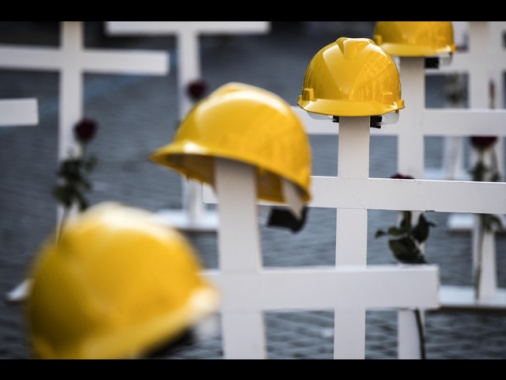 Inail, in 4 mesi 286 denunce di morti sul lavoro