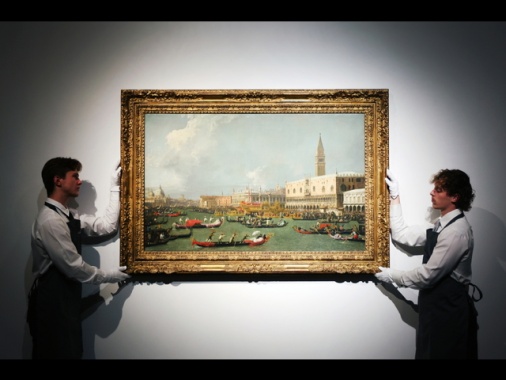Il Bucintoro del Canaletto all'asta 'Old Masters' di Christie's