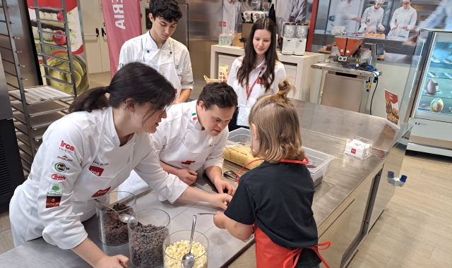 Un laboratorio del “Family day” alla Irca