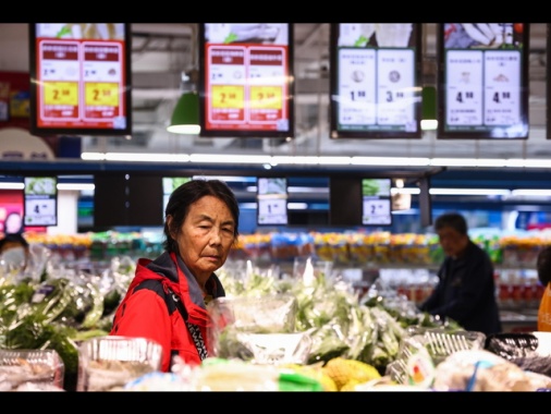 Cina in deflazione a maggio, prezzi al consumo a -0,1%