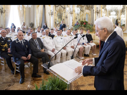 Mattarella, efficace opera Marina Militare in contesti complessi